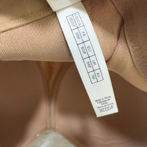 NWT Women Le Mystere Soiree Buster Bandeau Corset in Nude Size 36DDD - Picture 9 of 9